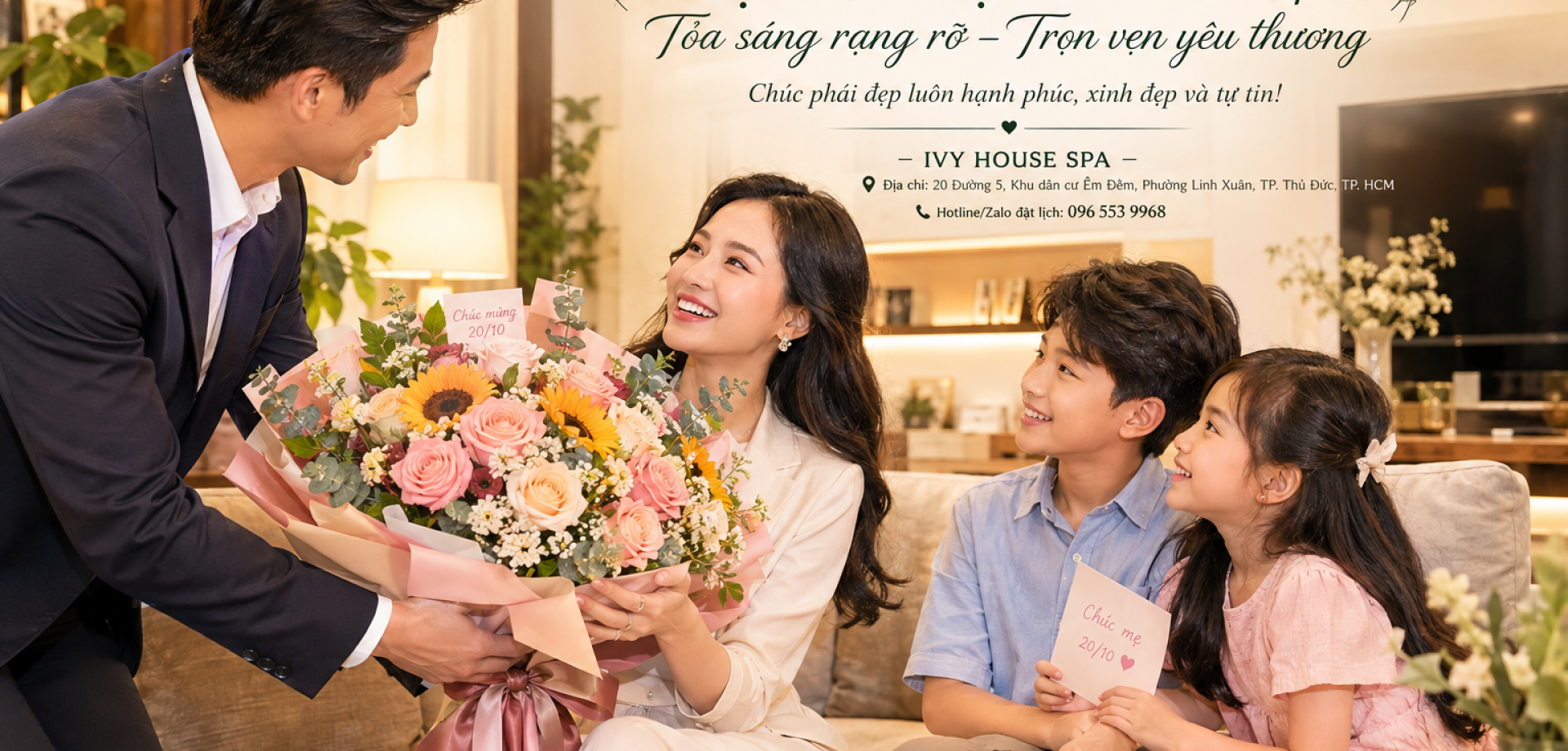 IVY HOUSE CHÚC MỪNG NGÀY PHỤ NỮ VIỆT NAM 20/10
